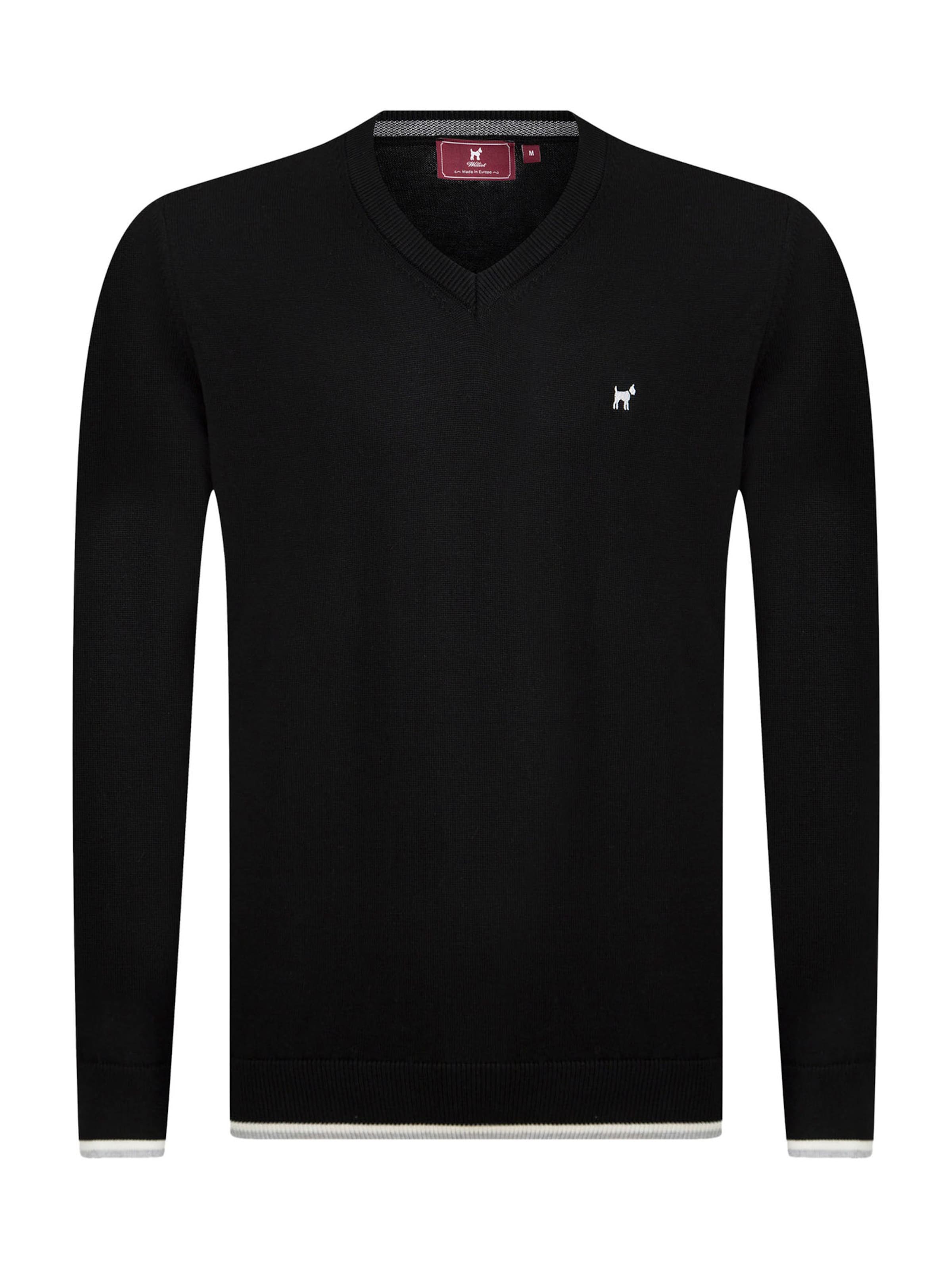 Williot Neulepaita värissä musta: etupuoli