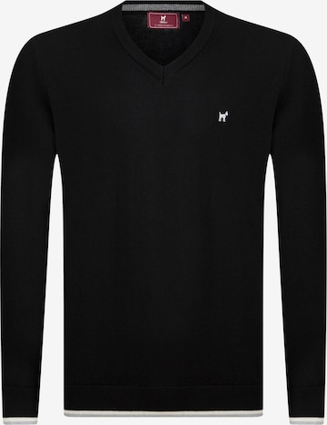 Williot Sweater in Black: front