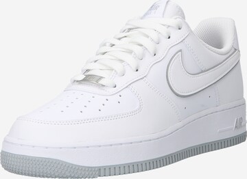 Nike Sportswear Nízke tenisky 'AIR FORCE 1 07' - biela: predná strana