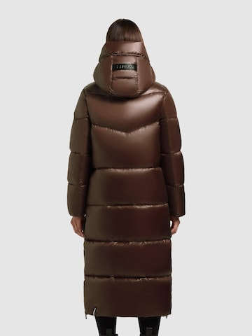 khujo Wintermantel 'Tonia' in Bruin