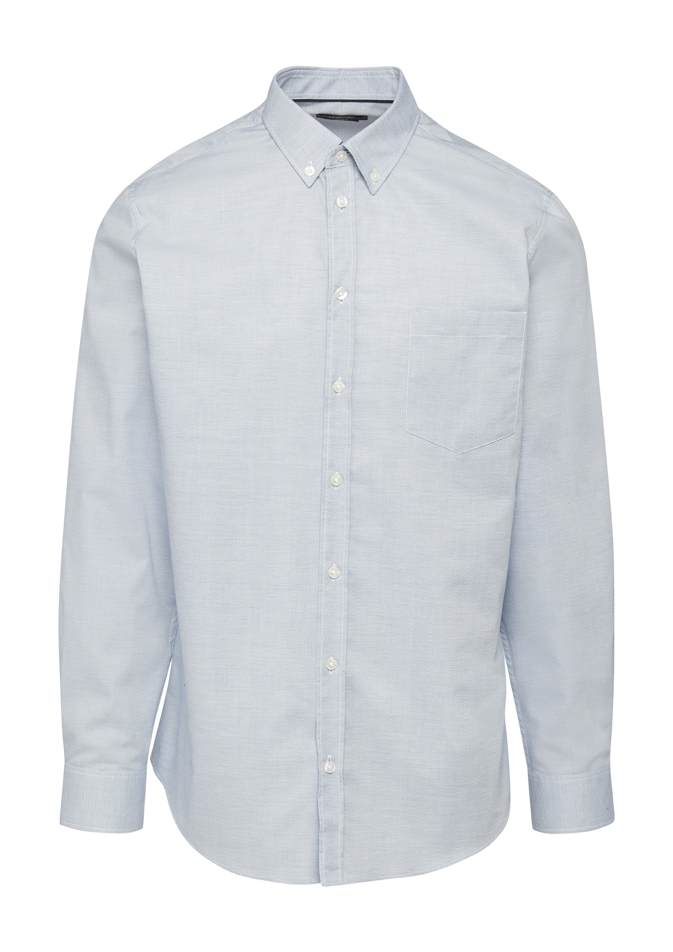 Coupe regular Chemise s.Oliver BLACK LABEL en bleu : devant