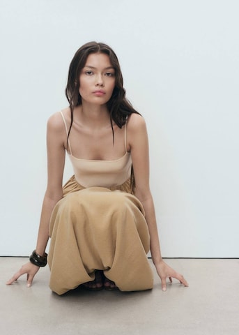 MANGO Dress 'Almond' in Brown