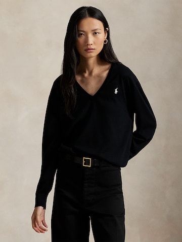 melns Polo Ralph Lauren Džemperis: no priekšpuses