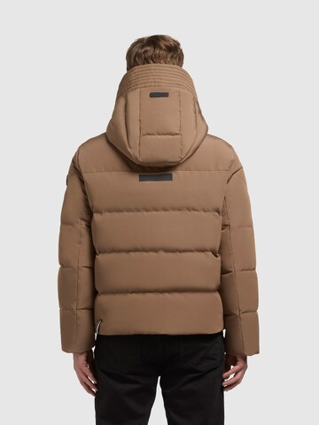 khujo Winterjacke 'Nebo' in Braun