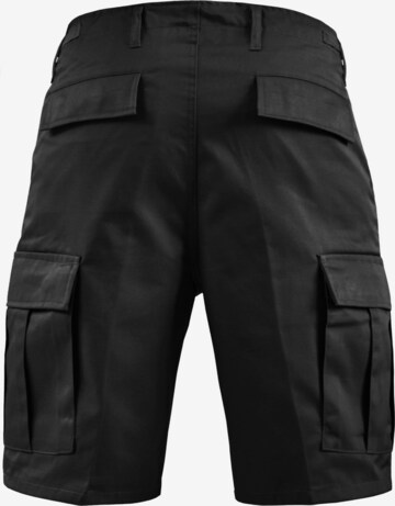 Regular Pantalon fonctionnel 'Dasht' normani en noir