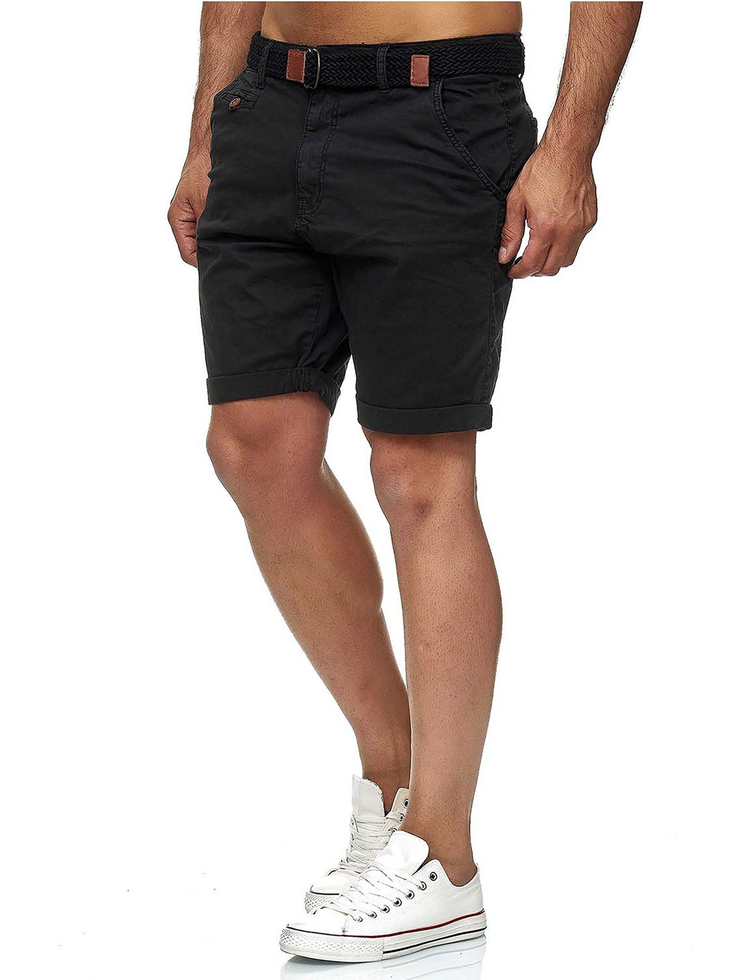 INDICODE Regular Hose 'Indicode Conor'‌‌‌‌‌‌‌ in Schwarz