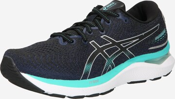 Chaussure de course 'Cumulus 24' ASICS en noir : devant