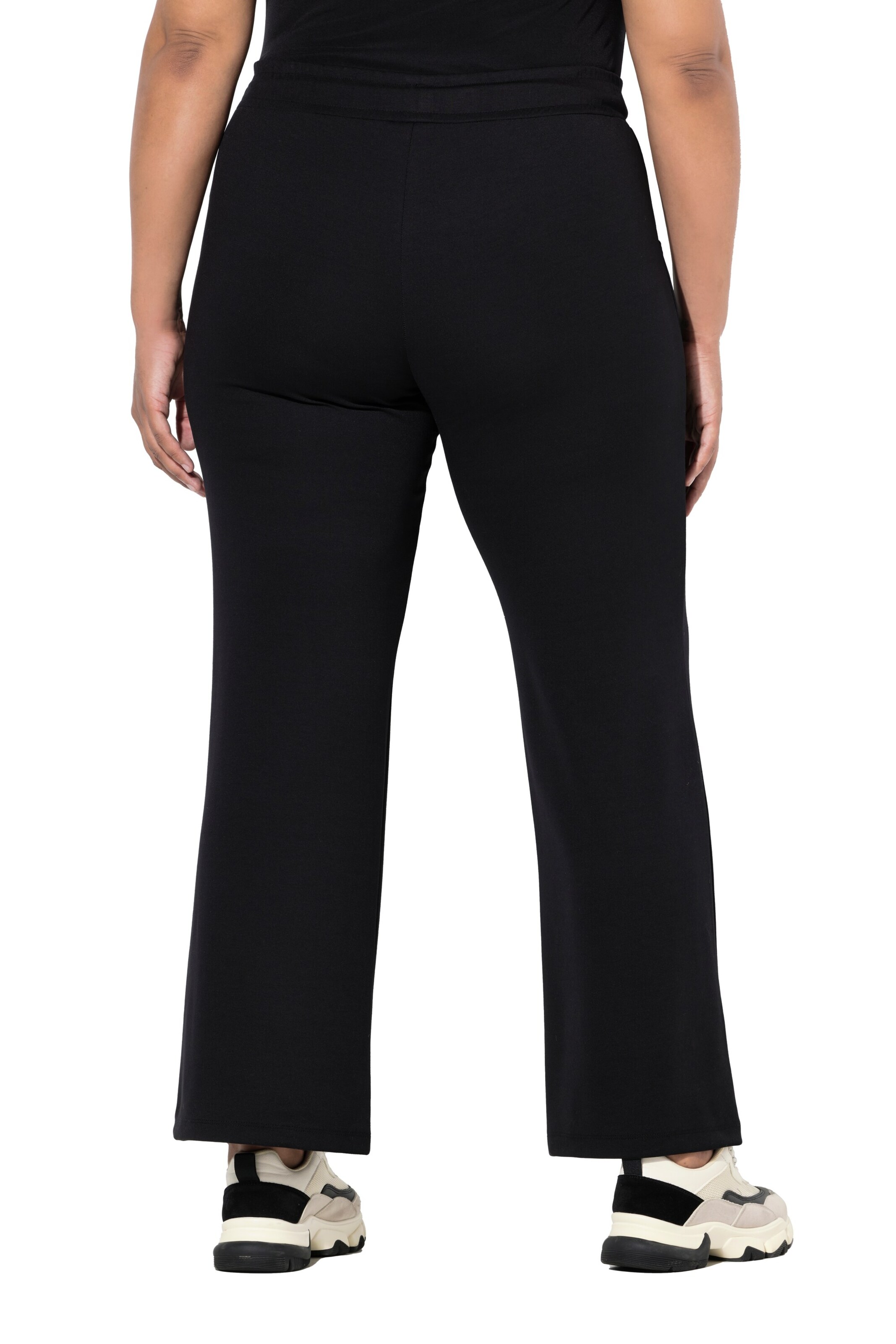 Ulla Popken Wide leg Trousers in Black