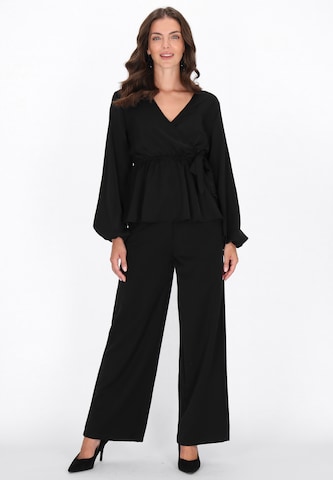 Chemisier usha BLACK LABEL en noir