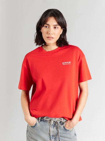 NAPAPIJRI Póló 'Iliana' - piros