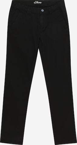 regular Pantaloni di s.Oliver in nero: frontale