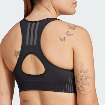 ADIDAS PERFORMANCE Bralette Sports Bra in Black