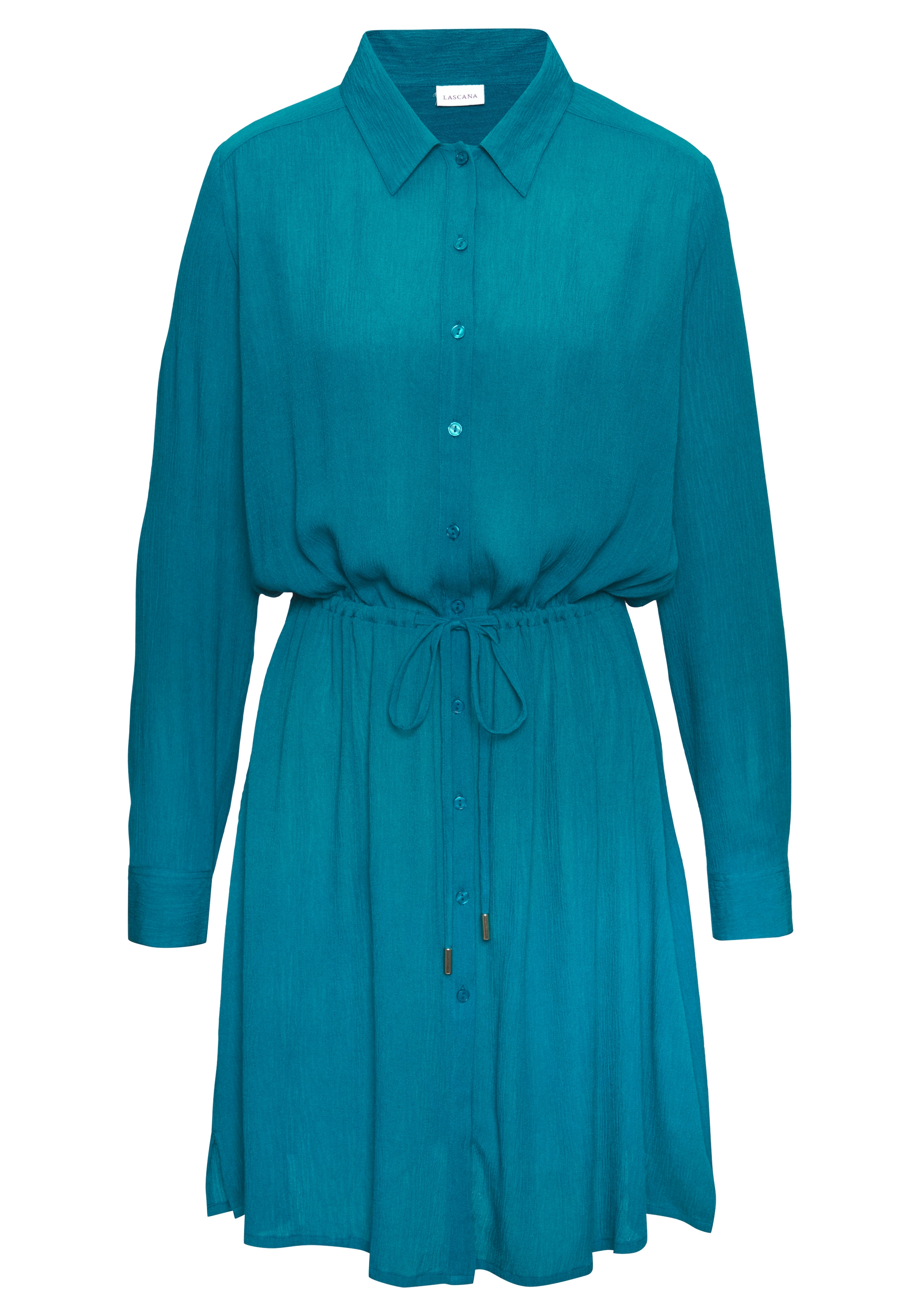 Robe-chemise LASCANA en vert : devant