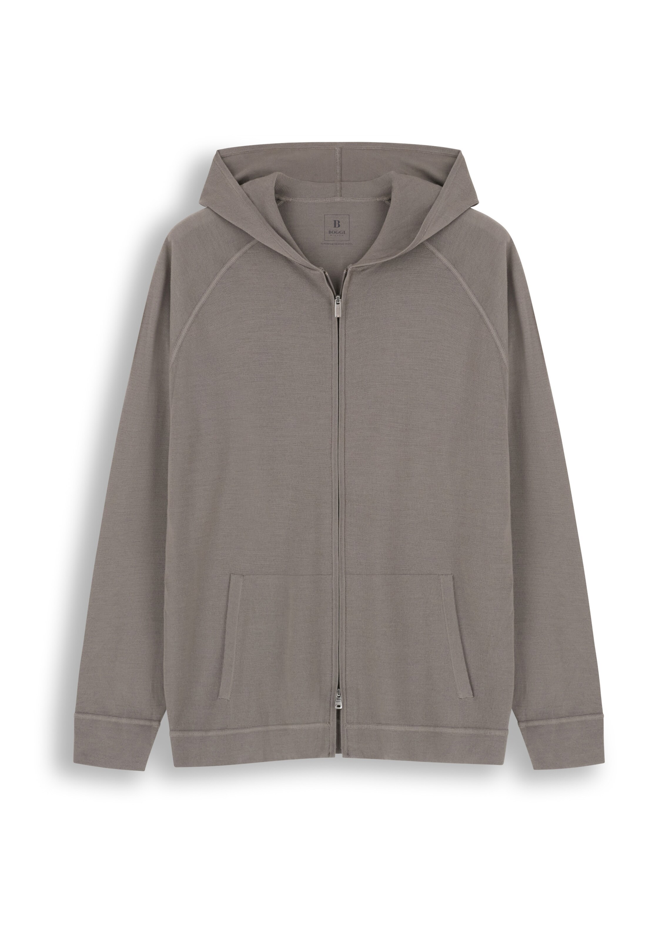 Veste de survêtement Boggi Milano en gris : devant