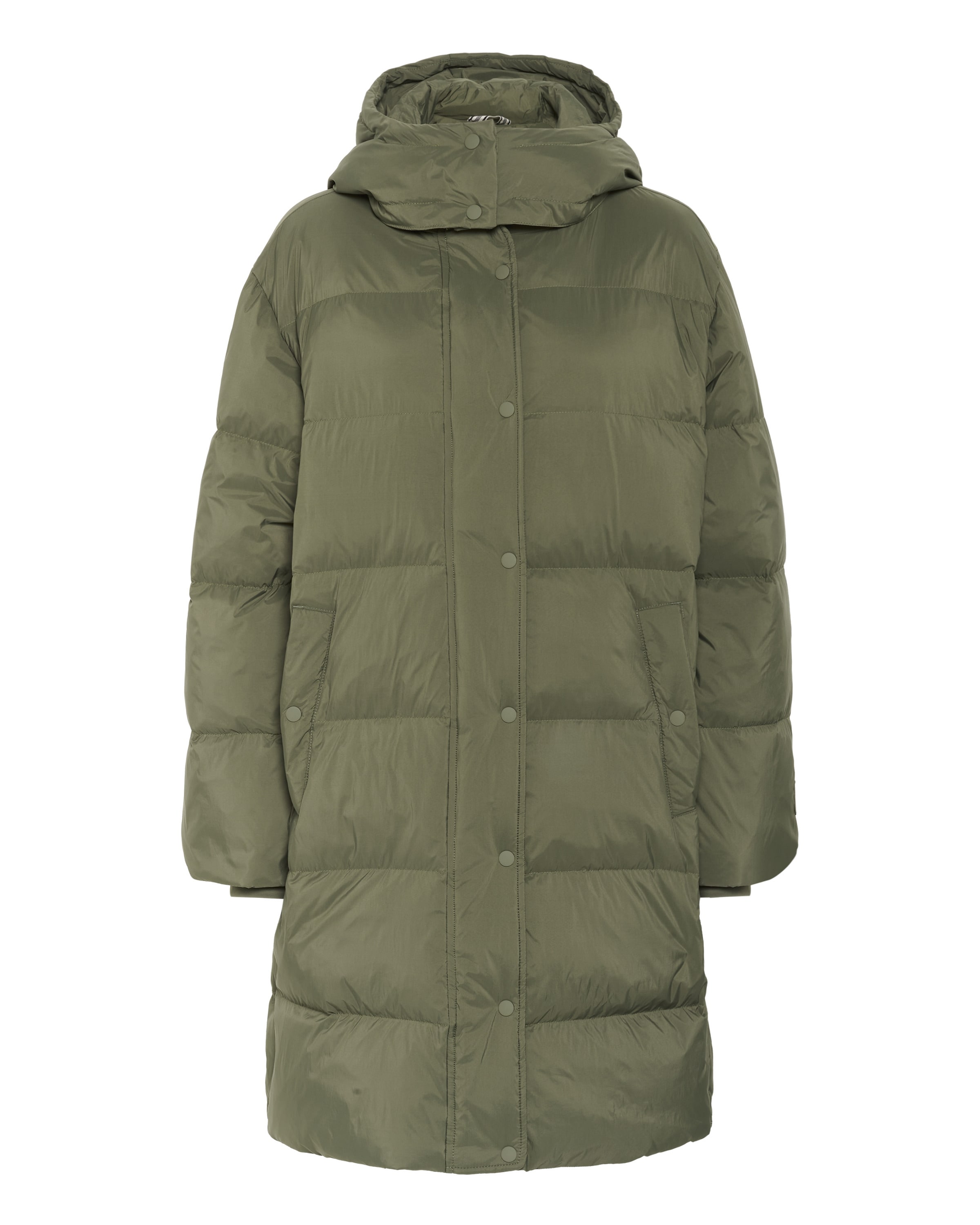 Part Two Winterjas 'Saba' in Groen: voorkant