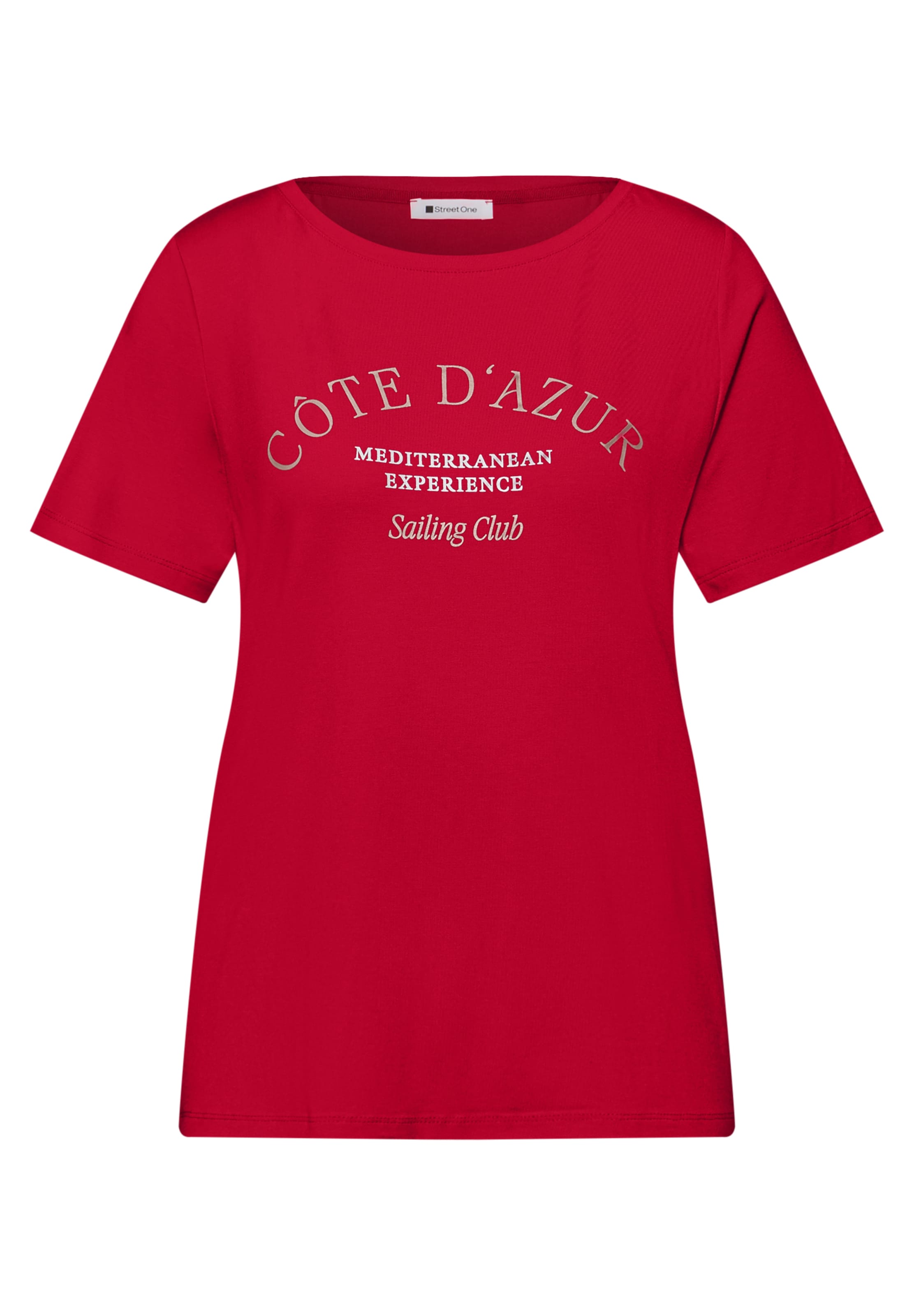 STREET ONE Shirt in Red: front