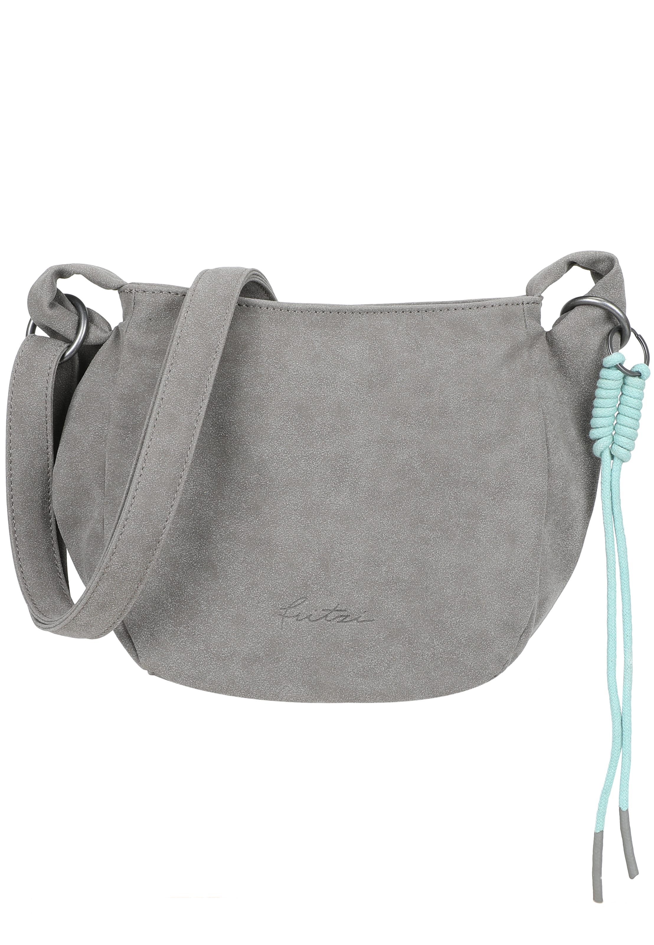 Fritzi aus Preußen Schoudertas 'Sue02' in Grijs: voorkant