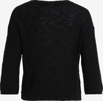 VILA Sweater 'ASITA' in Black