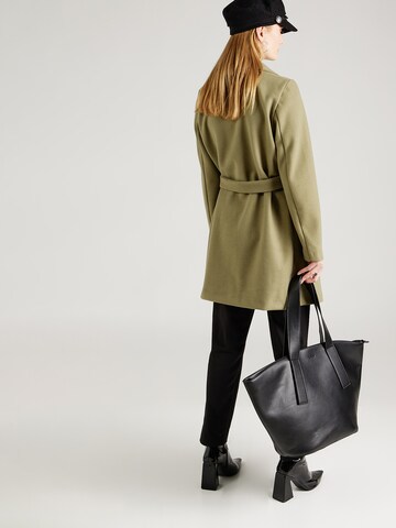 VILA Between-Seasons Coat 'Cooley' in Green