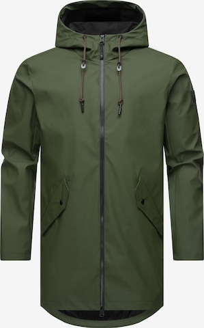 Ragwear Weatherproof jacket 'Sanwoy' in Green: front