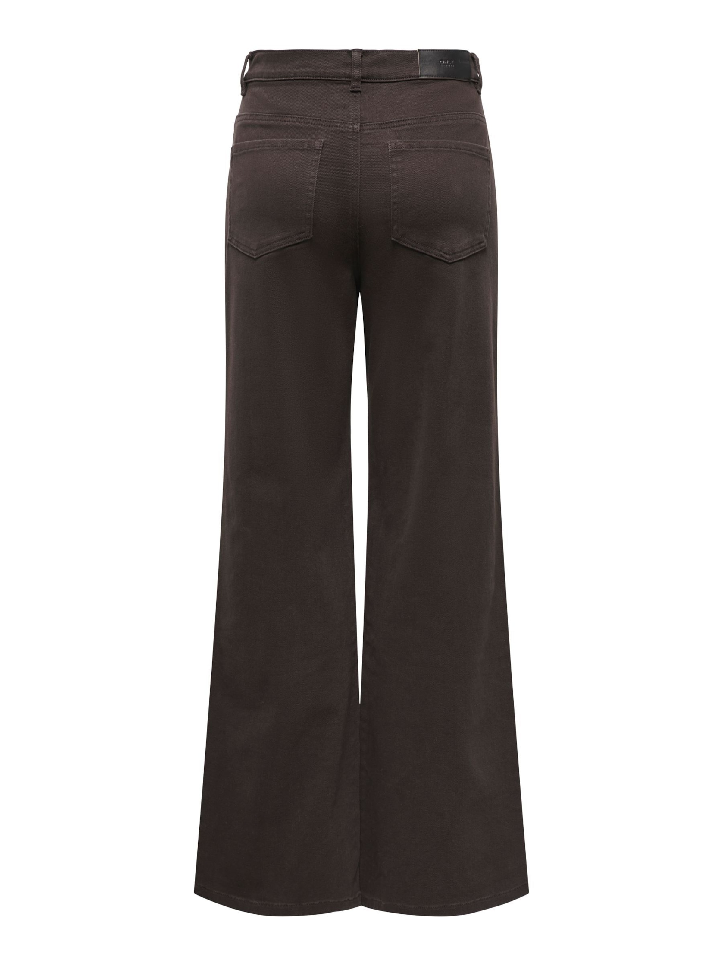 ONLY Wide Leg Jeans 'ONLMadison' in Braun