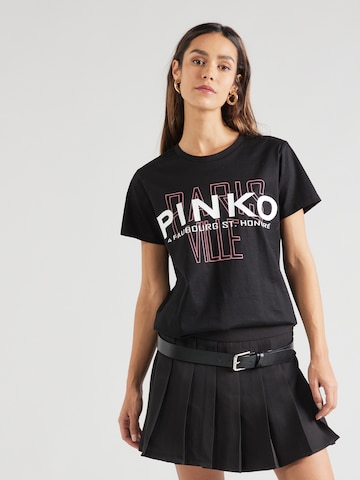 Tricou de la PINKO pe negru