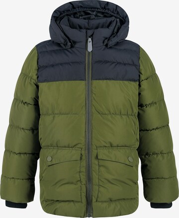 COLOR KIDS Winter Jacket in Green: front
