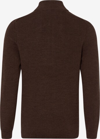 BRAX Sweater 'Steffen' in Brown
