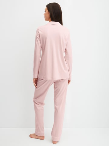 CALIDA Pyjama 'Night Lovers' in Pink