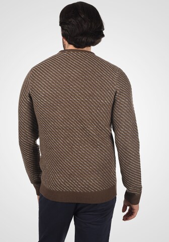 BLEND Strickpullover 'Calisto' in Braun