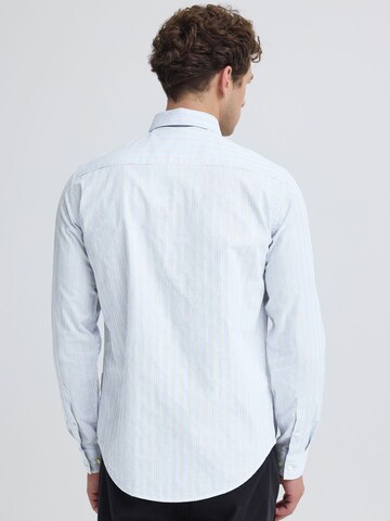 Casual Friday Regular Fit Langarmhemd ' CFOrlyn Striped ' in Blau