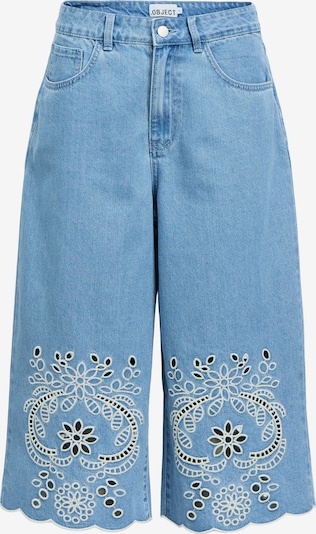 OBJECT Farkut 'OBJIDDA' värissä sininen denim / valkoinen, Tuotenäkymä