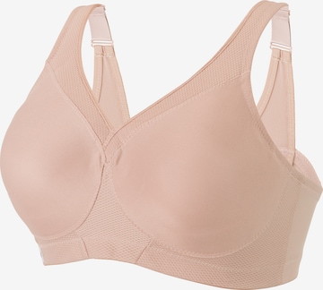 GLAMORISE Minimiser Minimizer in Beige: front