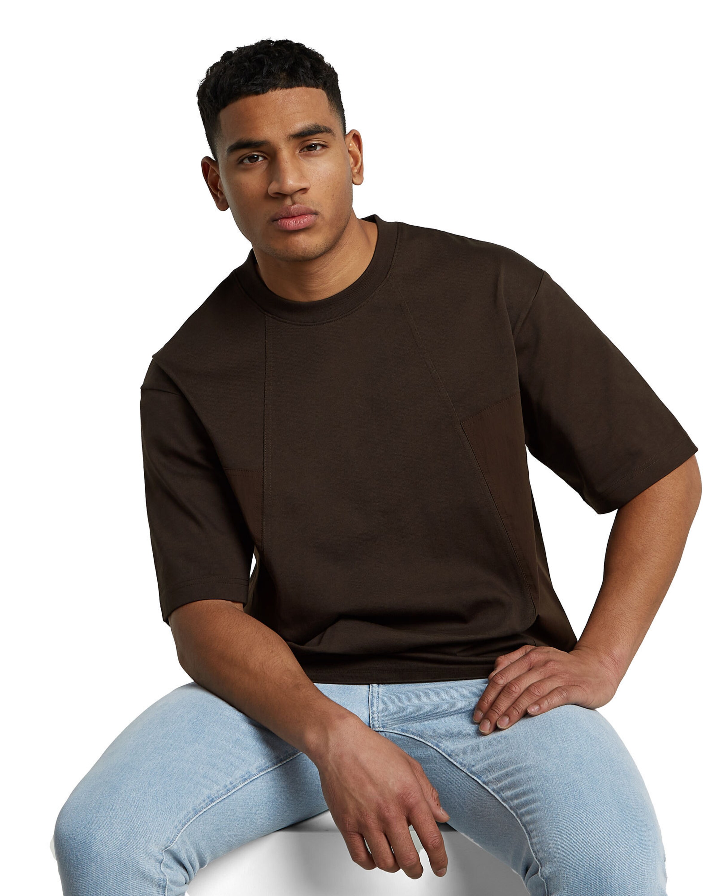 T-Shirt G-STAR en marron