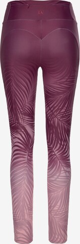 LASCANA ACTIVE Skinny Sporthose in Lila