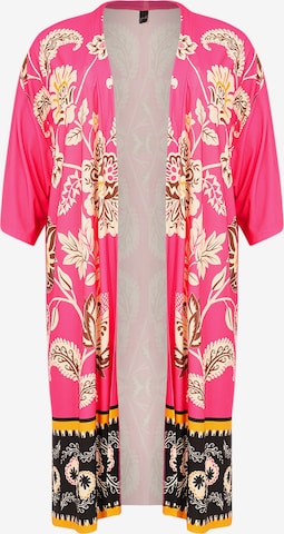 Yoek Kimono in Roze: voorkant