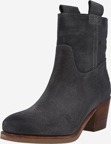 SHABBIES AMSTERDAM Ankle Boots in Grey: front