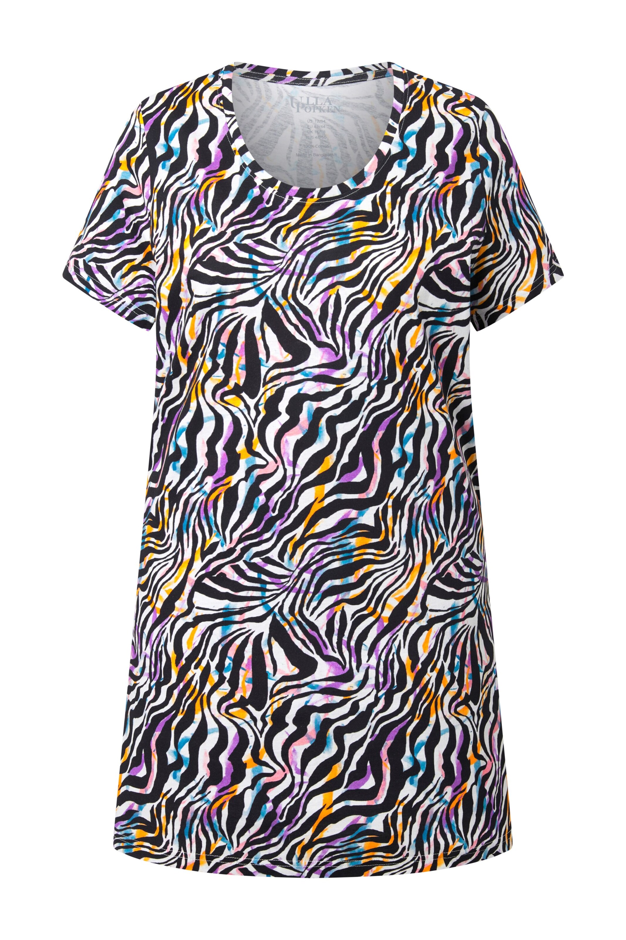 Ulla Popken Shirt in Gemengde kleuren: voorkant