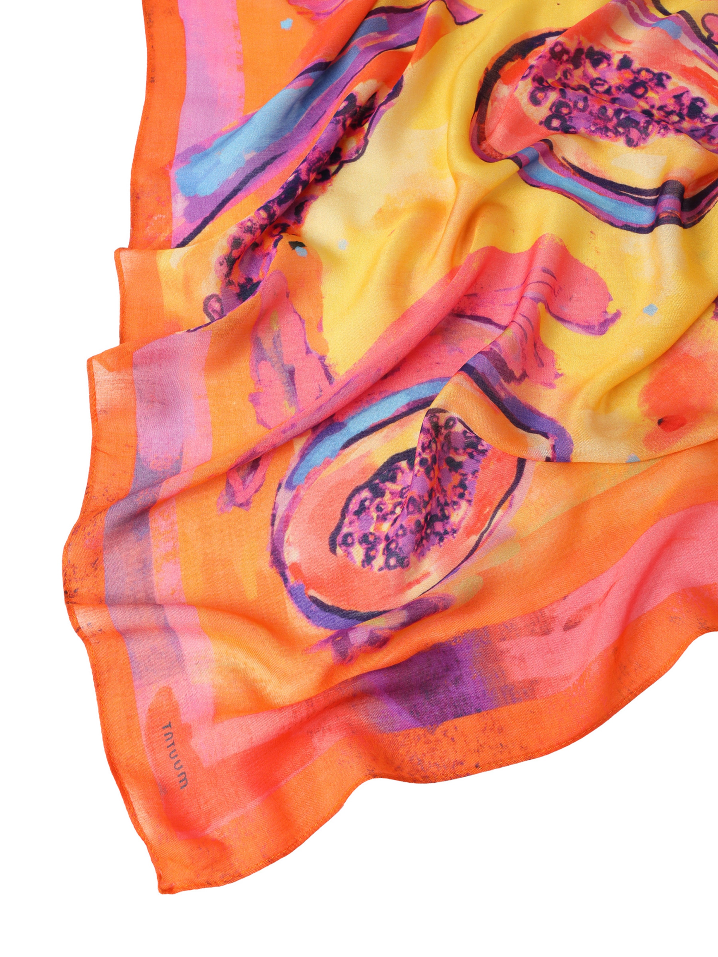 Foulard 'MAVILLA' TATUUM en jaune