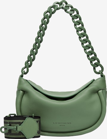 Liebeskind Berlin Shoulder Bag 'Fab 3' in Green: front