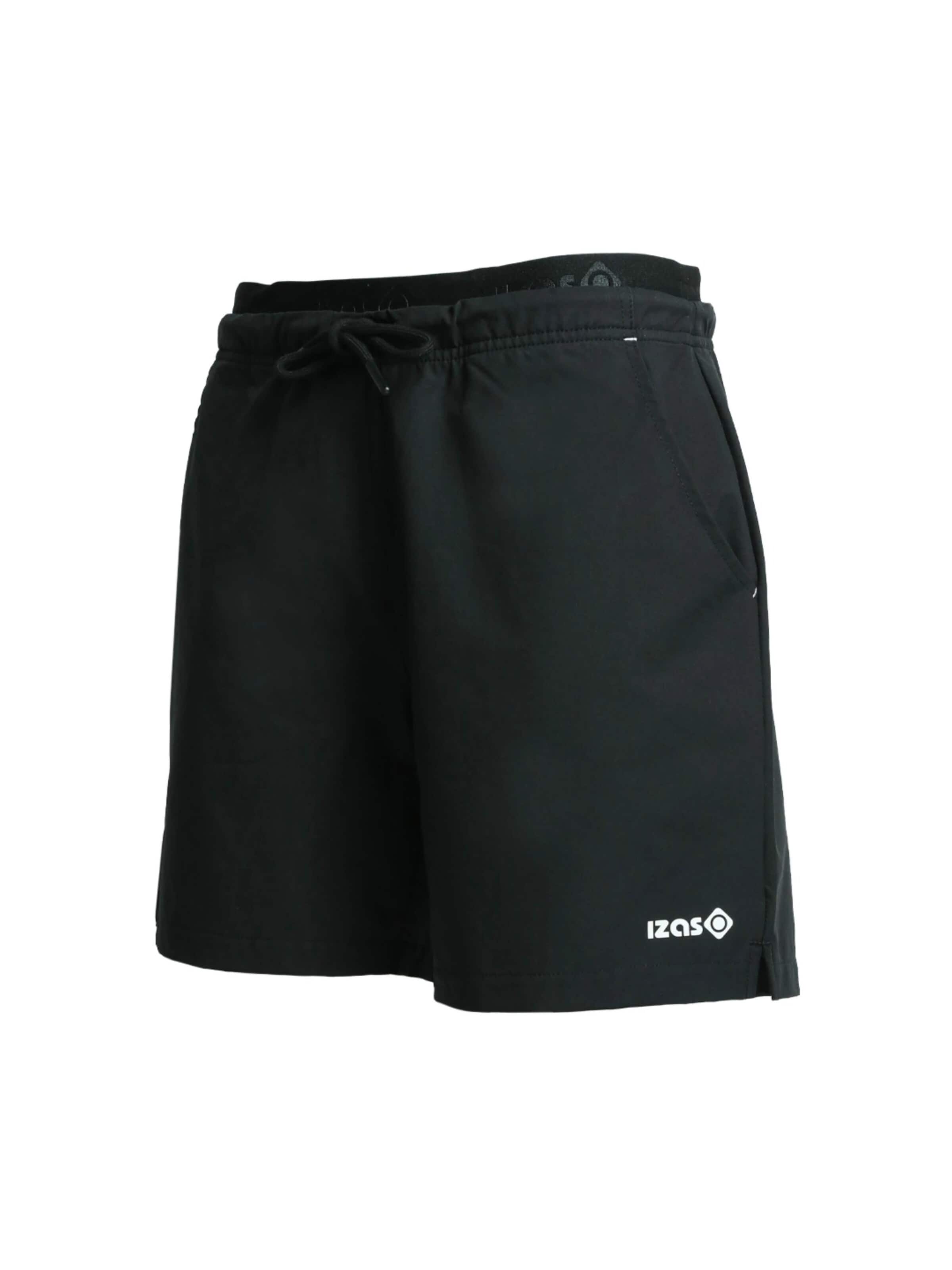 Izas Pantalón deportivo 'BERMUDA MUJER  GLEN W' en XS en negro, Vista del producto