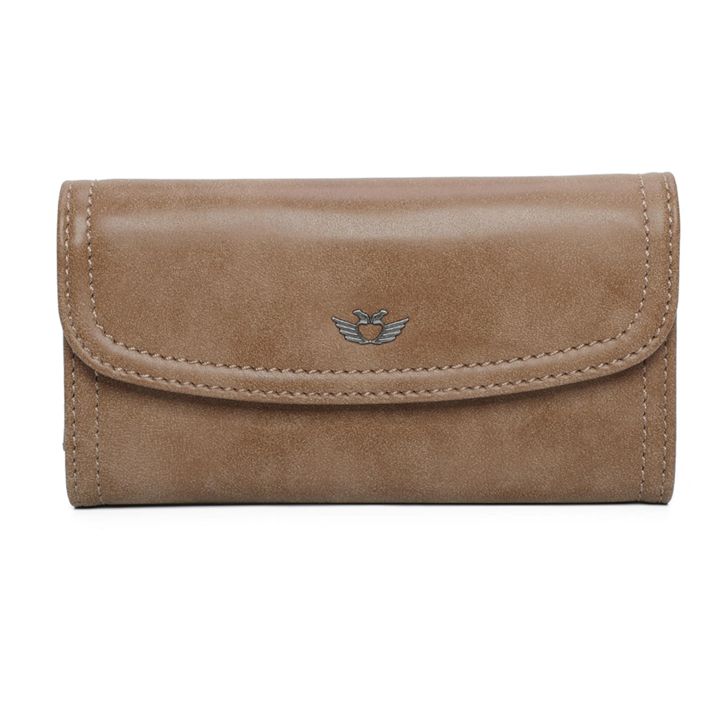 Fritzi aus Preußen Wallet 'Heide' in Brown: front
