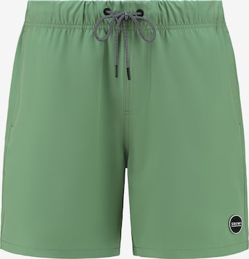 Shorts de bain 'MIKE' Shiwi en vert : devant