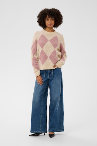 Pull-over 'CUHarlekin Katrina' CULTURE en beige