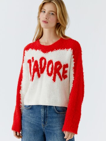 OUI Sweater in White: front