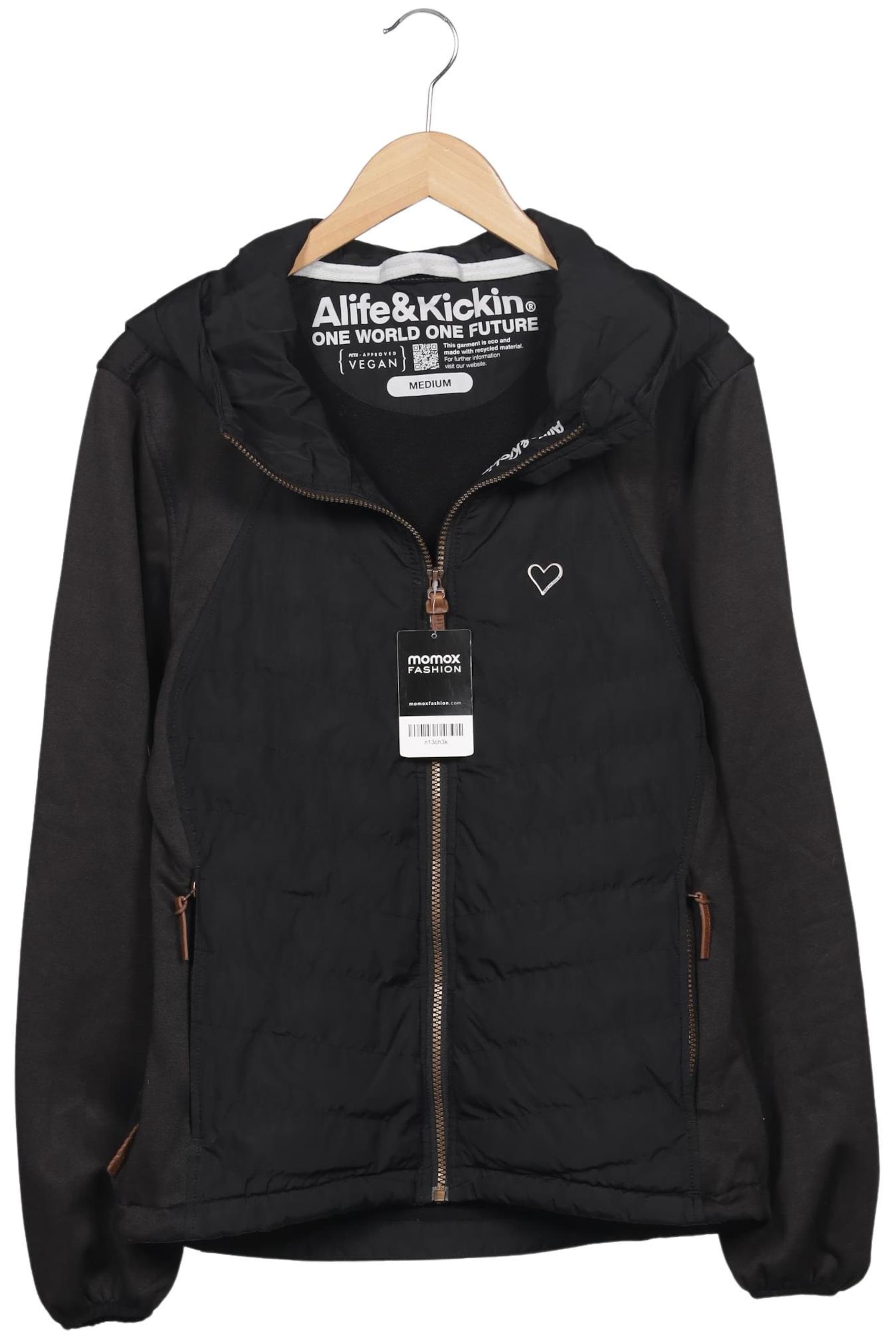 alife & kickin Jacket & Coat in M in Black: front