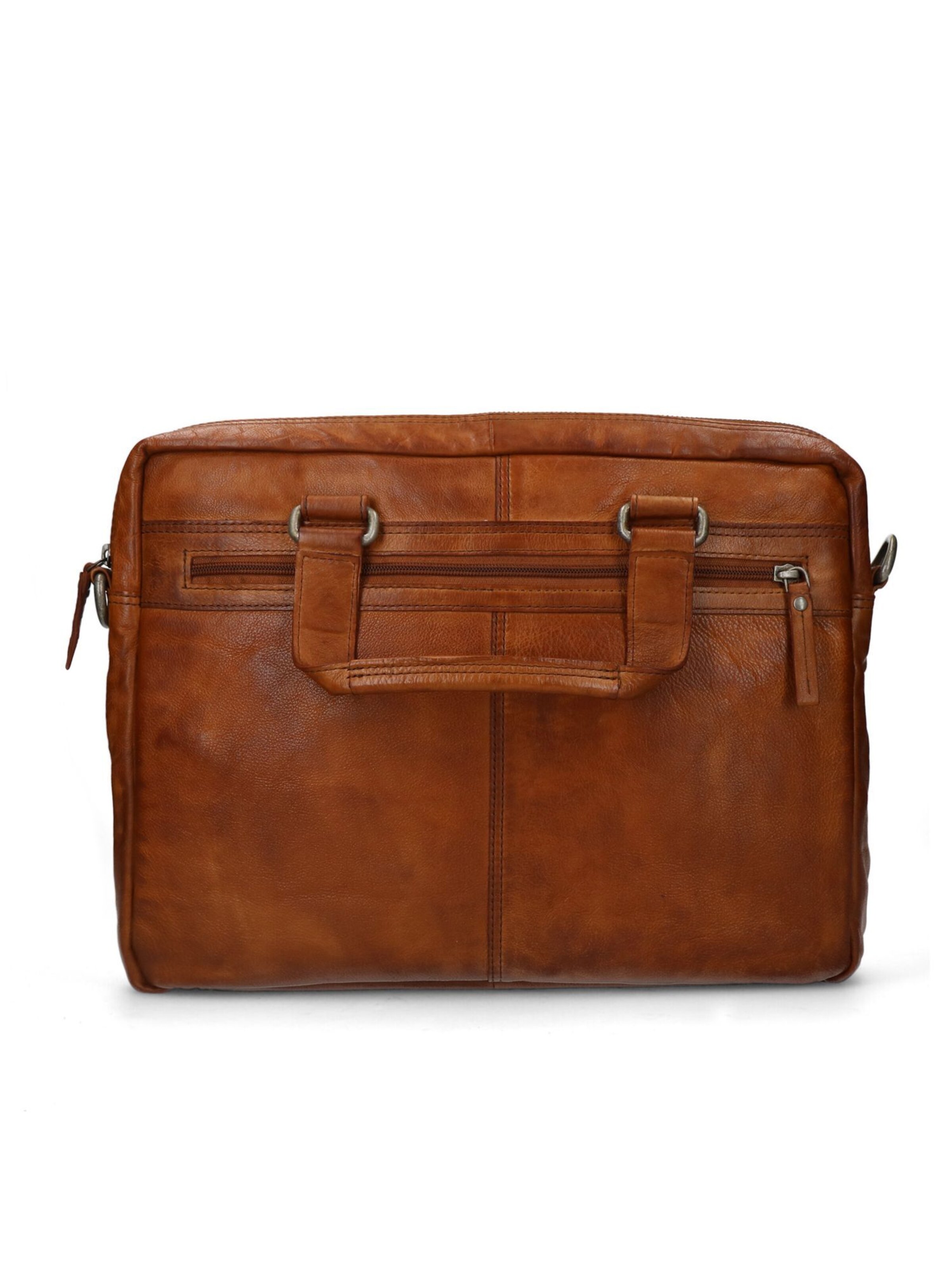 MANFIELD Laptoptasche in Braun