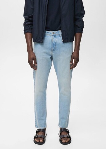 MANGO MAN Tapered Jeans 'Ben' in Blau: Vorderseite