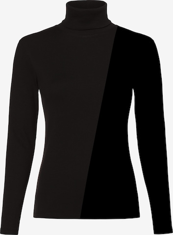 Marie Lund Shirt in Zwart: voorkant