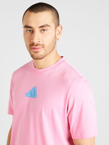 T-Shirt fonctionnel ADIDAS PERFORMANCE en rose